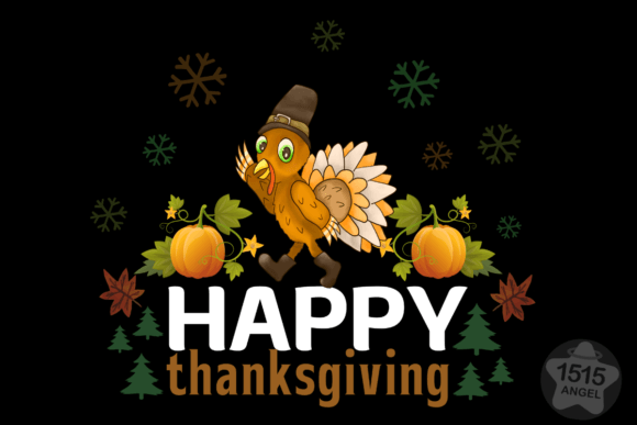 Download Happy Thanksgiving Turkey Clipart PNG - Premium Resources
