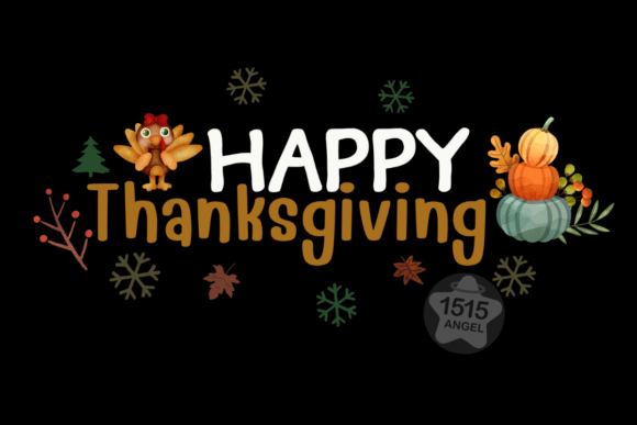 Download Happy Thanksgiving | Christmas | PNG - Premium Bundle