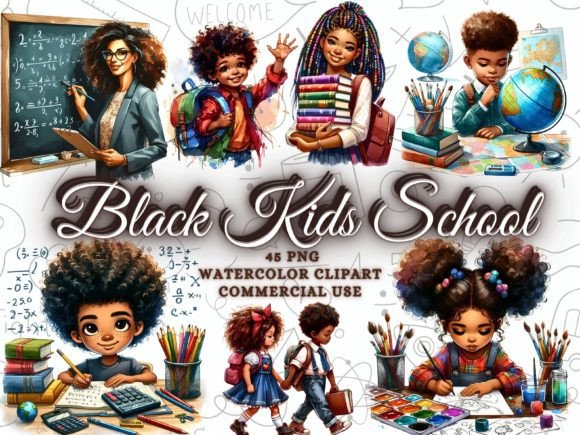 Download Back to School Clipart Black Teacher Png - Back to school clipart Collection